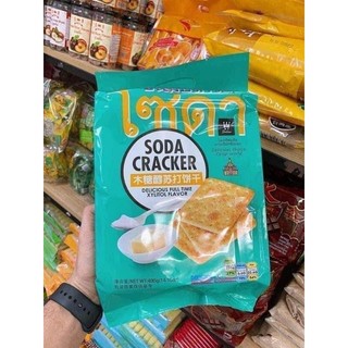 Bánh quy mặn ăn kiêng soda crackers thái lan