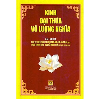Sách - kinh đại thừa vô lượng nghĩa
