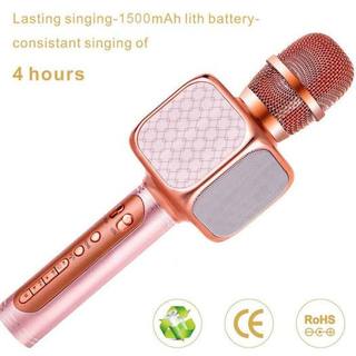 Micro Hát Karaoke Kèm Loa Bluetooth YS-69 - Speaker Bluetooth YS-69
