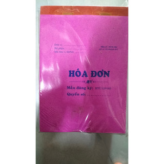 SỔ HÓA ĐƠN 1 LIÊN, 2 LIÊN