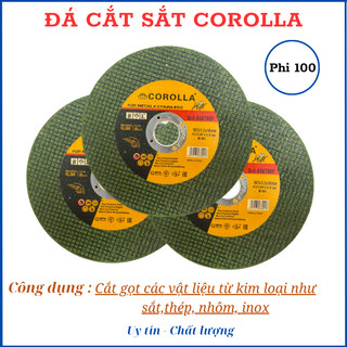 Lưỡi cắt sắt hợp kim Lưỡi cắt inox đường kính 100 Thương hiệu MPA Corolla Hộp 100 viên