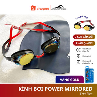 Kính bơi tráng gương dòng POWER MIRROR nhập khẩu từ Đức Fashy,dành cho người lớn trẻ em nhiều độ tuổi