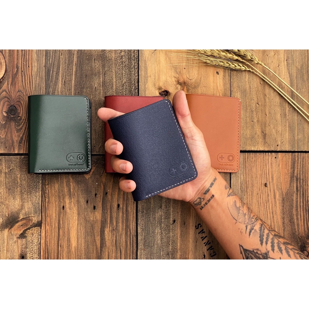 Ví Da Nam Cao Cấp Dáng Đứng Trực Tiếp Game, Bóp Nam Da Bò Thật Chính Hãng - TTG SHOP