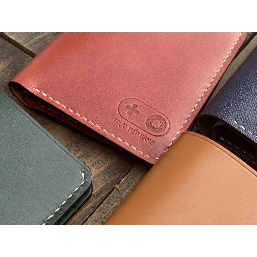 Ví Da Nam Cao Cấp Dáng Đứng Trực Tiếp Game, Bóp Nam Da Bò Thật Chính Hãng - TTG SHOP