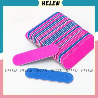 Dũa móng tay Helen cây giũa móng mini hai mặt nhỏ gọn tiện dụng D11