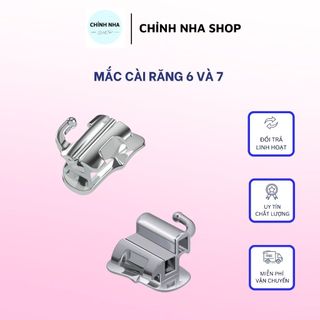 Mắc cài hợp kim răng số 6, răng số 7 - Kẹp gắp mắc cài