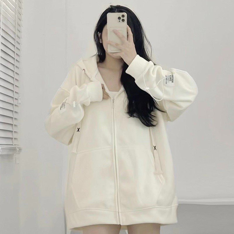 Áo khoác Local Brand dây kéo nam nữ unisex Tag Thêu ROSTORY CHILD