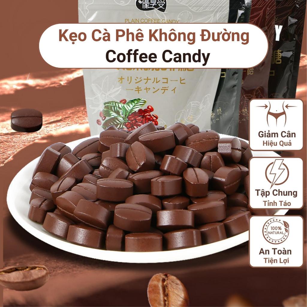 Kẹo Cà Phê Không Đường Coffee Candy Pamiriter Đài Loan, Kẹo Cafe Ăn Kiêng Giúp Tỉnh Táo Giảm Căng Thẳng Và Mệt Mỏi