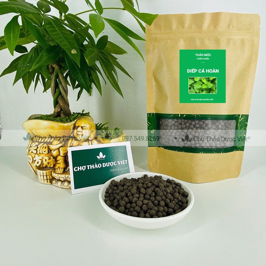 Diếp cá hoàn thô handmade 300g - Chợ Thảo Dược Việt