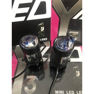 BÓNG ĐÈN BI LED PHA COS BI MINI MẮT ẾCH - Y3 PRO, CÔNG SUẤT 55W