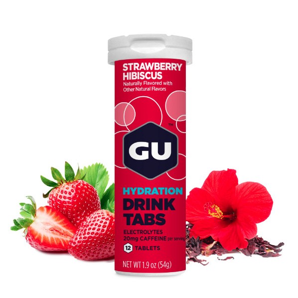 Viên sủi GU Energy Hydration Drink Tabs, Bổ sung nước và điện giải khi hoạt động thể thao