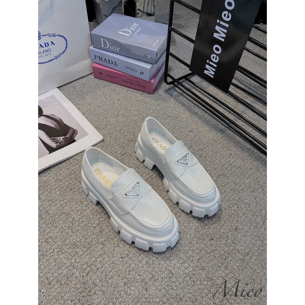 GIÀY MOCA PRADA ĐẾ ĐỘN