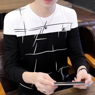 Áo thun tay dài nam nữ phom rộng chất vải mềm co giãn mặc quang năm - ATCD1