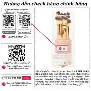 Bộ Cọ BH Cosmetics 12 Cây Studded Couture