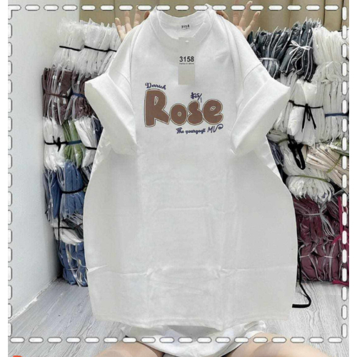 Áo CTK IN Nôi ROSE cotton khô