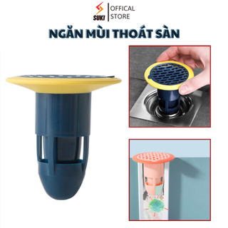 Bộ nắp ga thoát sàn ngăn mùi hôi cống - Nút cống chặn mùi hôi - bộ nắp phễu chặn côn trùng lỗ thoát nước nhà vệ sinh