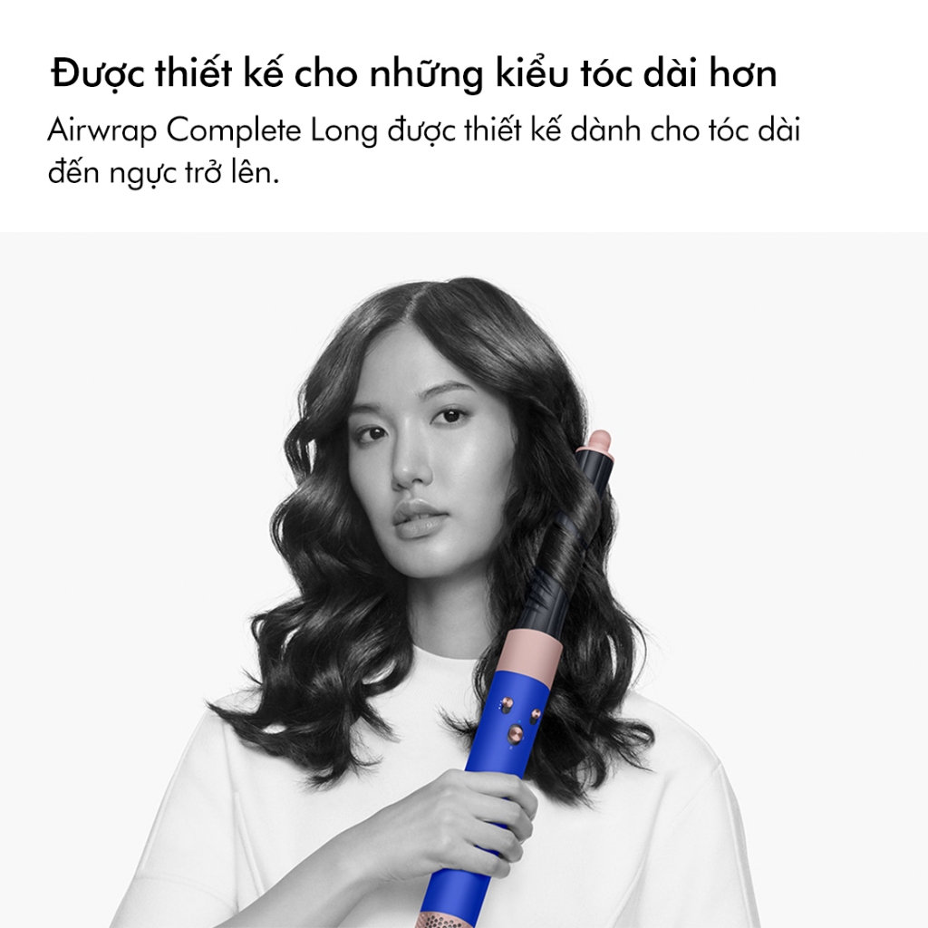 [NEW] Máy tạo kiểu tóc Dyson Airwrap ™ Complete Long (Blue/Blush)