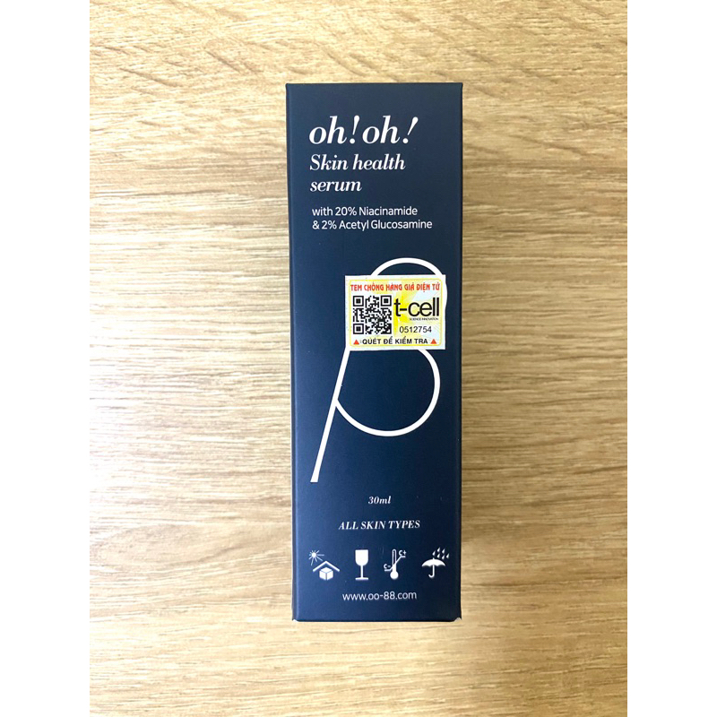 serum ohoh skin health serum niacinamide 20% 30ml