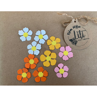 10 Hoa giấy làm thiệp Handmade