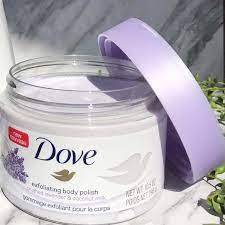 Tẩy da chết Dove giúp cân bằng độ ẩm và làm săn chắc da hằng ngày 225ml/298g - BonnieCosmetics