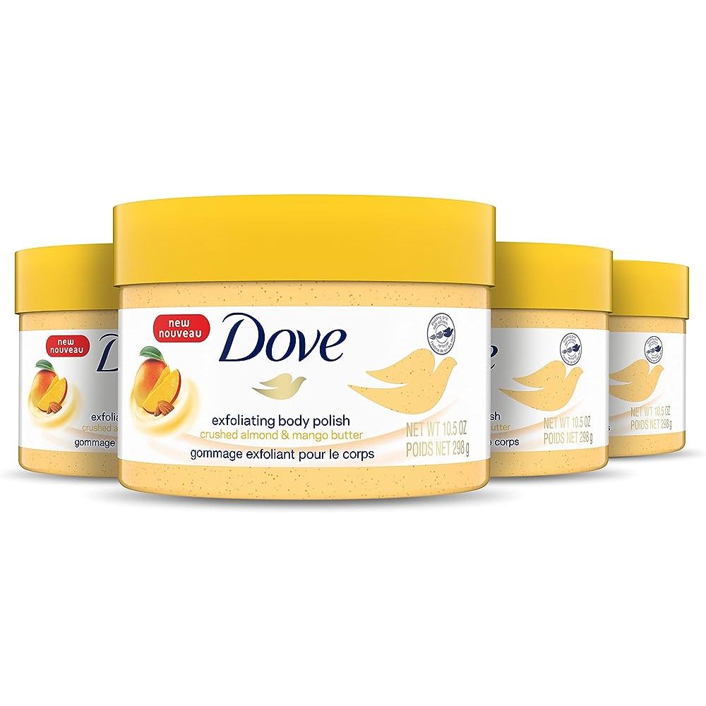 Tẩy da chết Dove giúp cân bằng độ ẩm và làm săn chắc da hằng ngày 225ml/298g - BonnieCosmetics