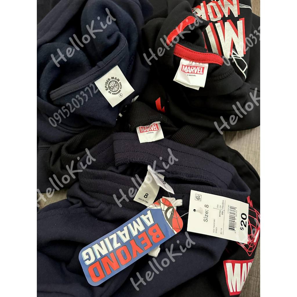 Bộ hoodie nhện cho bé