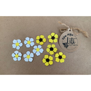 10 hoa trang trí làm thiệp Handmade