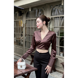 ÁO CROPTOP LỤA RORY
