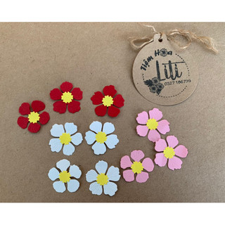 10 Hoa trang trí làm thiệp Handmade