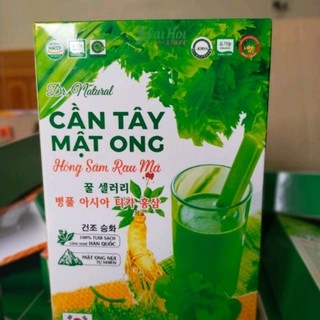 Combo 60 hộp bột cần tây rau má hồng sâm_hộp 15 gói
