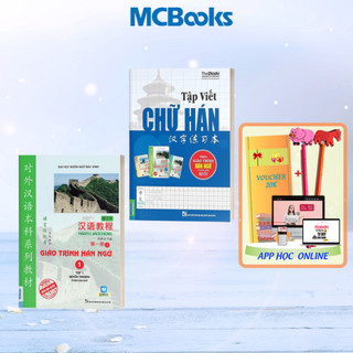 Sách combo giáo trình hán ngữ 1 tập 1 quyển thượng và tập viết chữ hán theo giáo trình hán ngữ