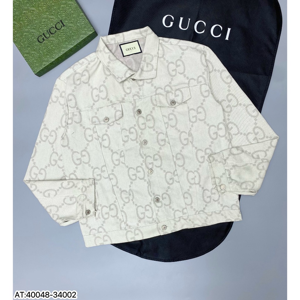 Áo Khoác siêu cấp GC thô vân chìm logo túi giả sang trọng cúc xịn sò hít hót quá mời ae