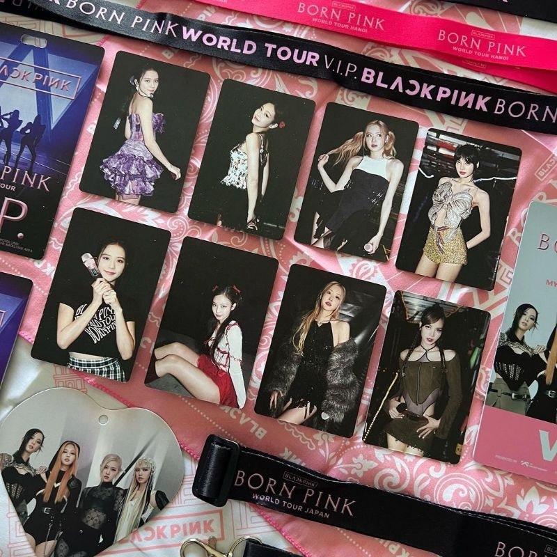 Card Blackpink off quà Vip card Vip concert Hà Nội