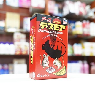THUỐC DIỆT CHUỘT DETHMOR - HÀNG NHẬT BẢN CHÍNH HÃNG tiêu diệt cả đàn chuột, diệt chuột nhắt, chuột đồng, chuột cống,...