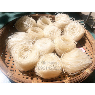 1kg phở gạo khô cuộn tròn, hủ tiếu khô tam quan bình định