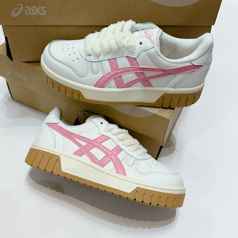 [ CHÍNH HÃNG ] Giày Sneaker Cổ Thấp - Asics Court MZ – Cream Pink  (Free Ship)