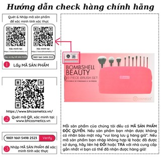 Bộ Cọ 10 Cây BH Cosmetics Bombshell Beauty