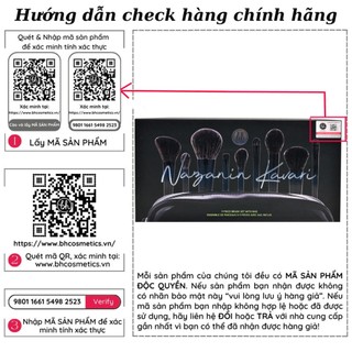 Bộ Cọ Trang Điểm BH Cosmetics Nazanin Kavari 9 Cây