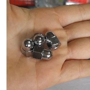 Ốc bầu cổ pô 6li dài inox wave dream, giá bán tính trên 1 con