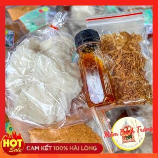Bánh tráng phơi sương muối sặc Bon Bon bánh tráng trộn sate ớt rim hành phi Tây Ninh - 04100193