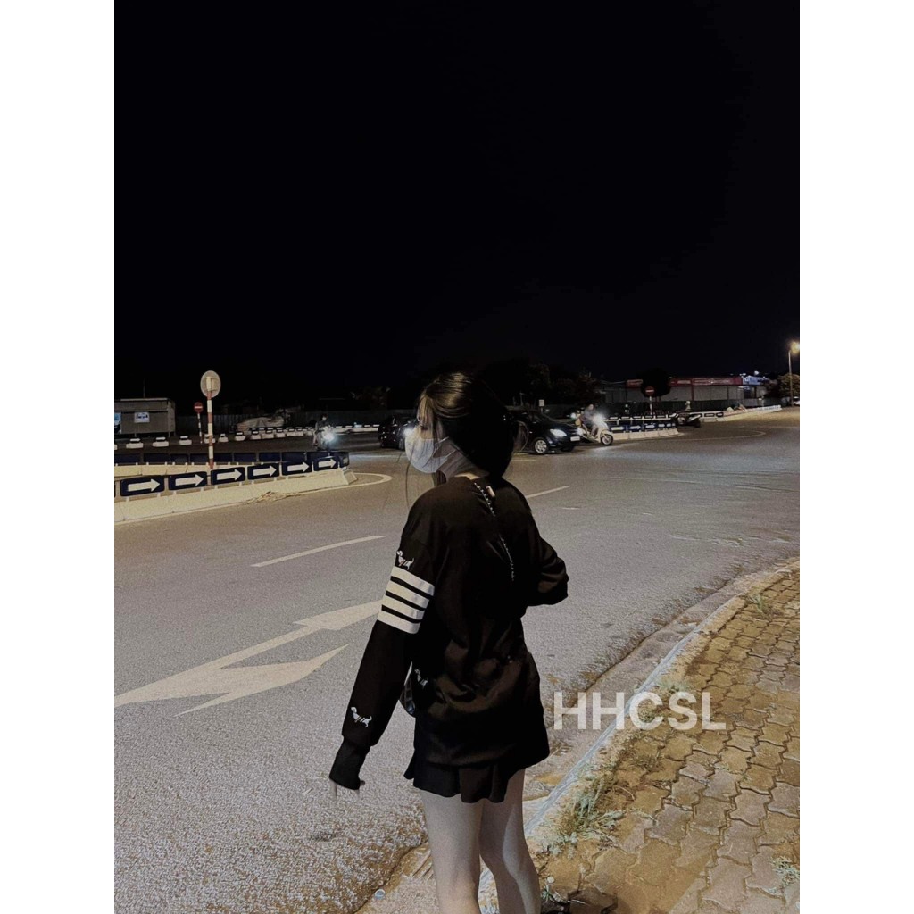 Áo khoác Cardigan Thome họa tiết 4 sọc tay áo cao cấp cho nam nữ