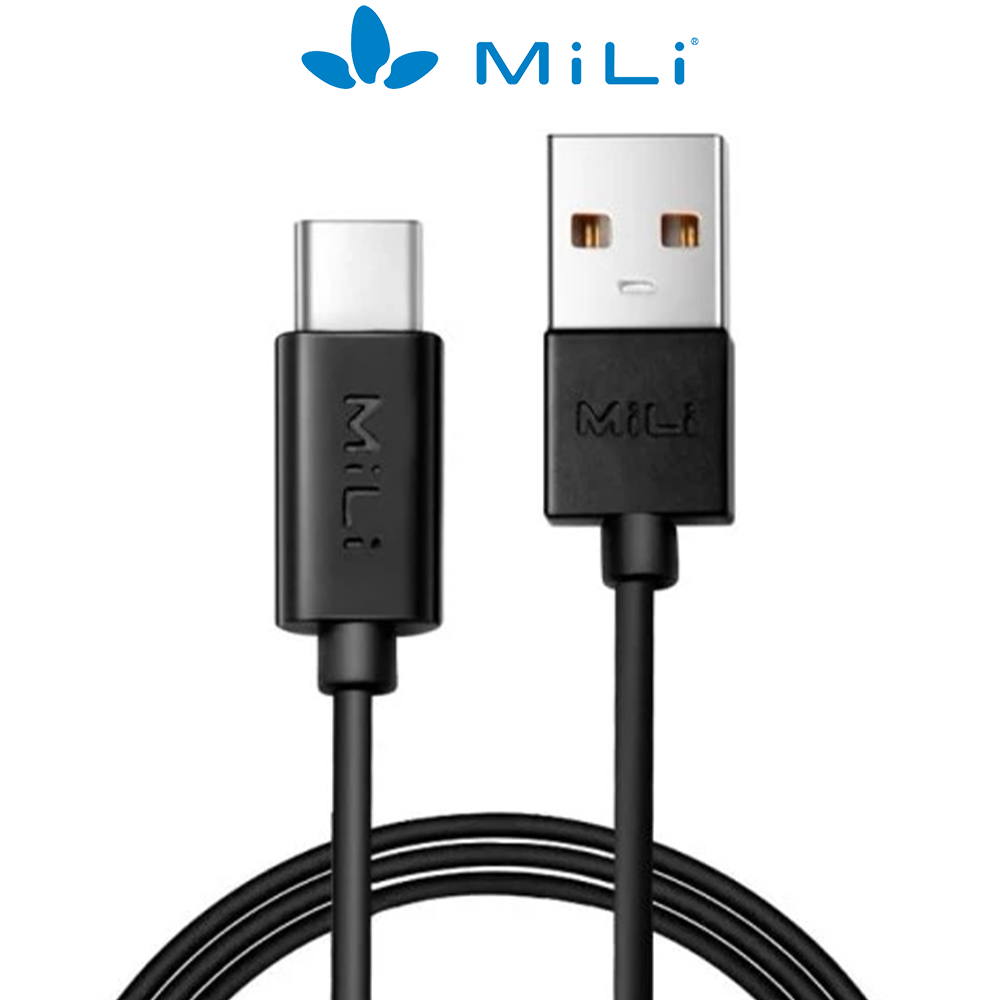 Cáp sạc MiLi HX-T76 USB to C 2.0 dây dài 1m, đảm bảo an toàn, chống cháy