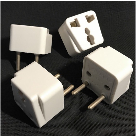 Đầu nối ổ cắm điện Vinakip tiện lợi chuyển đổi ổ 3 chấu thành 2 chấu - DN 03