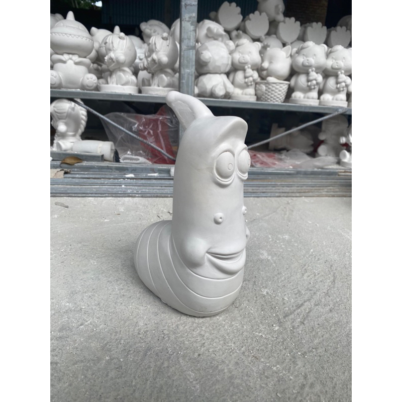 SÂU LARVA tượng tô màu thạch cao cho trẻ