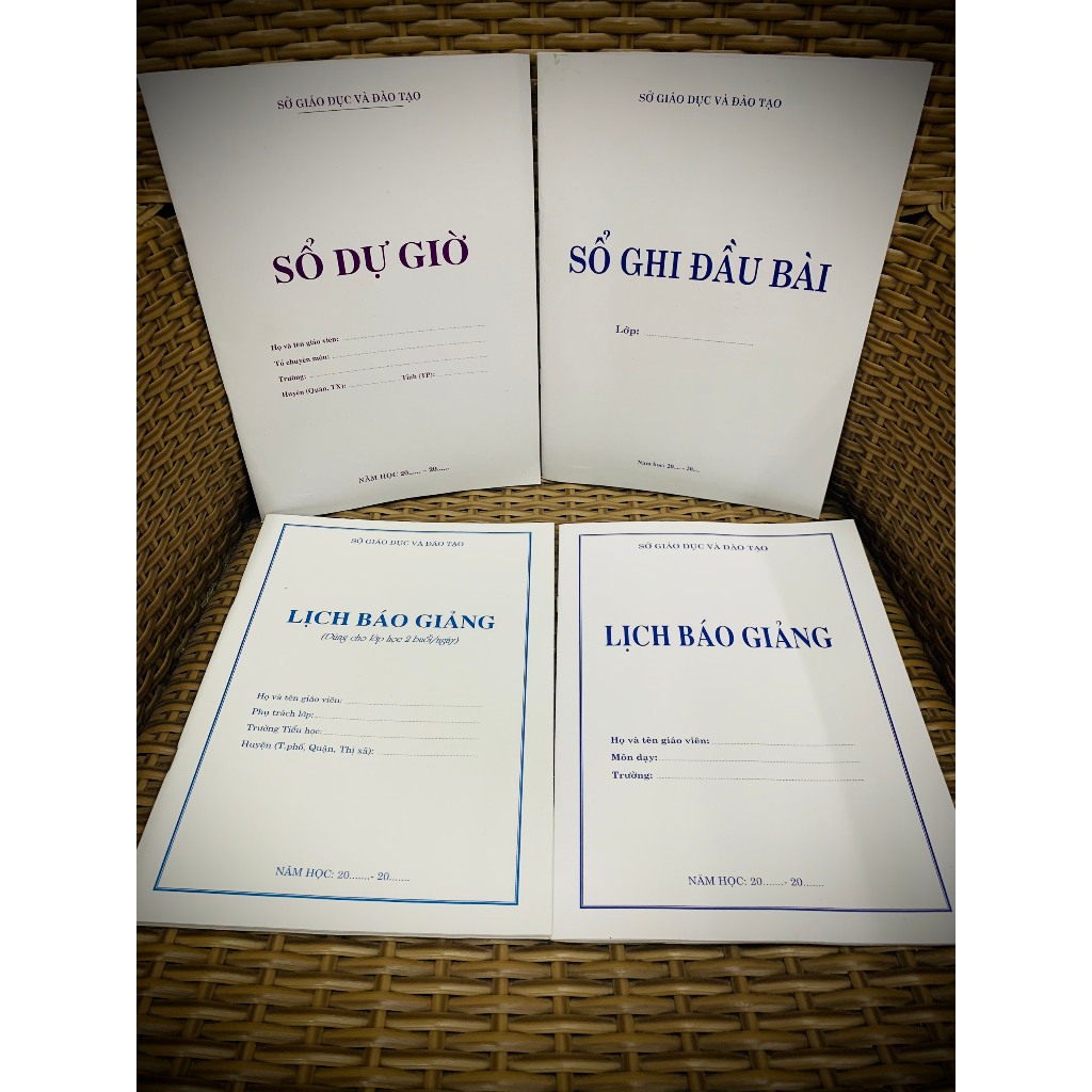 Sách - Lịch báo giảng cấp 1