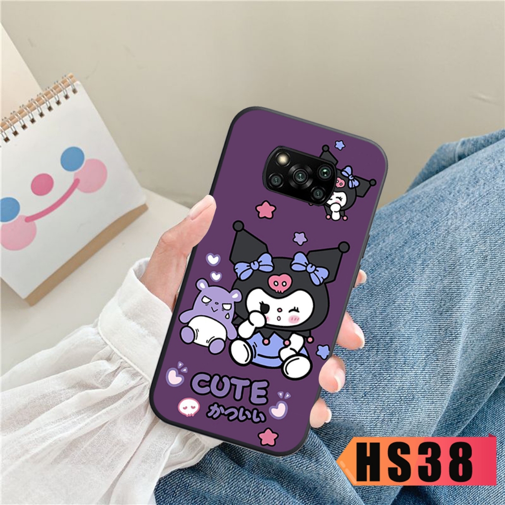 Ốp lưng Xiaomi Poco X3 - Poco X3 Pro - Poco M3 - hình tiểu quỷ kuromi