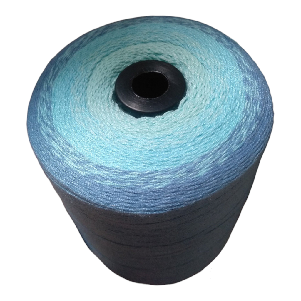 Sợi cotton cầu vòng thái se tròn  cỡ sợi 0.8-1.0mm màu 3