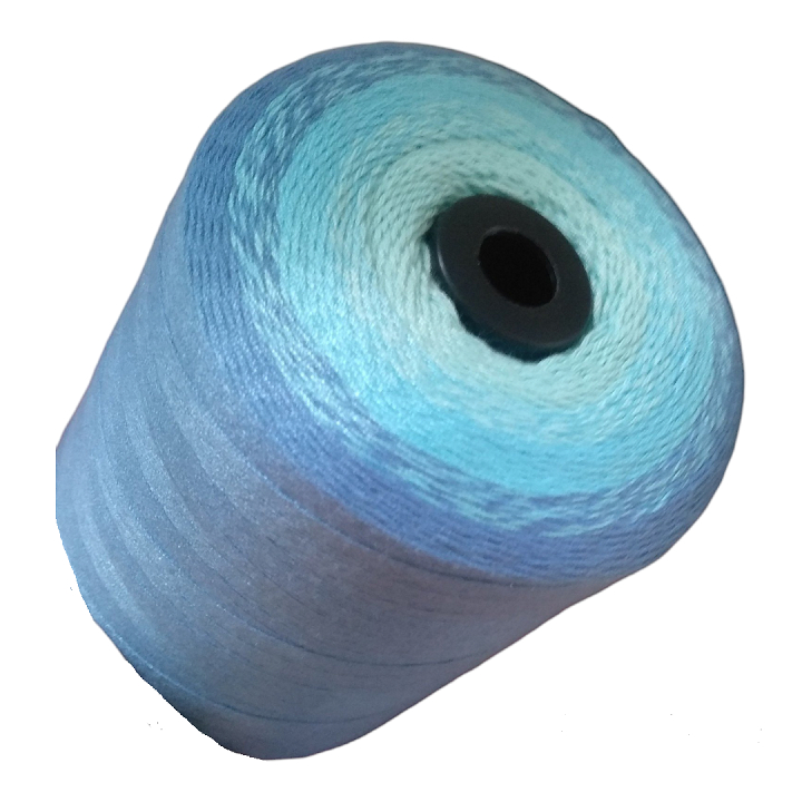 Sợi cotton cầu vòng thái se tròn  cỡ sợi 0.8-1.0mm màu 3