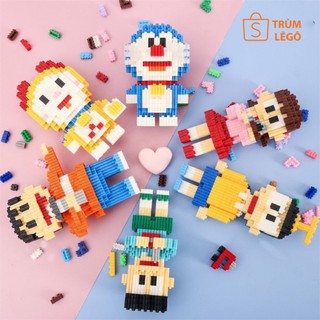 Mô hình lắp ghép lêgô đôrêmon - doraemon