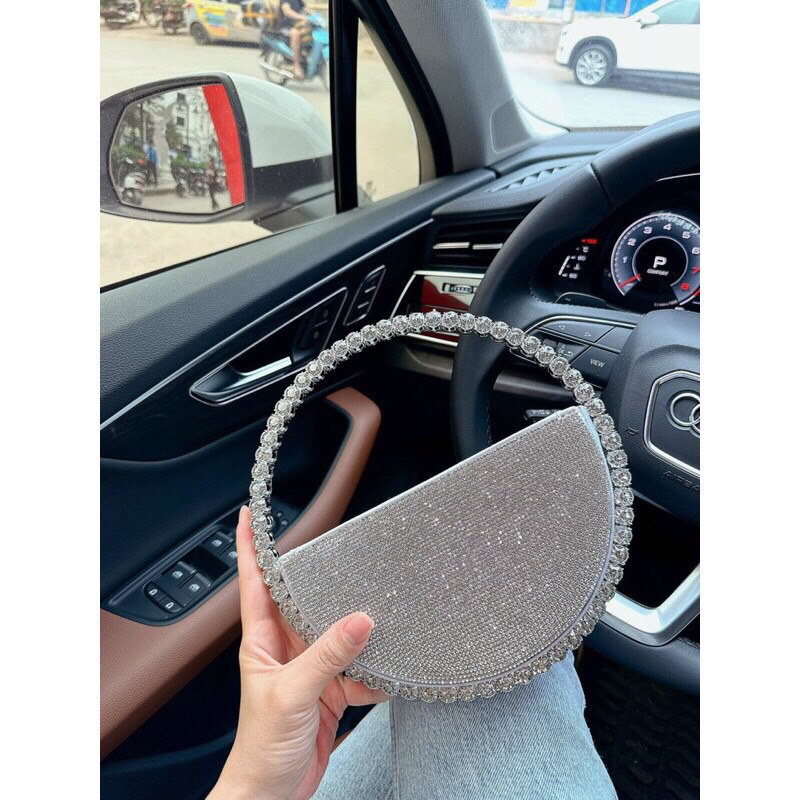 Túi đá tròn cầm tay full box